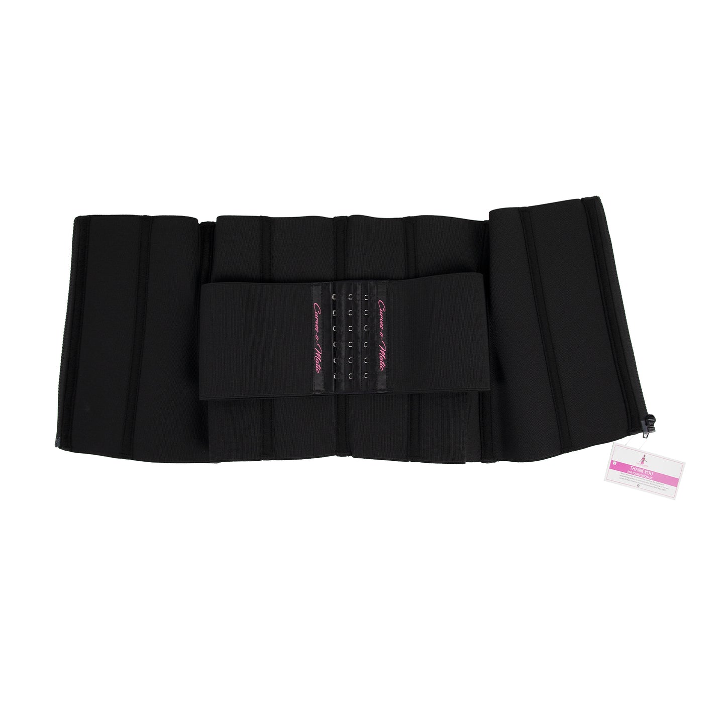 Curves-O-Matic's Innovative Premium Single Belt Waist Trainer