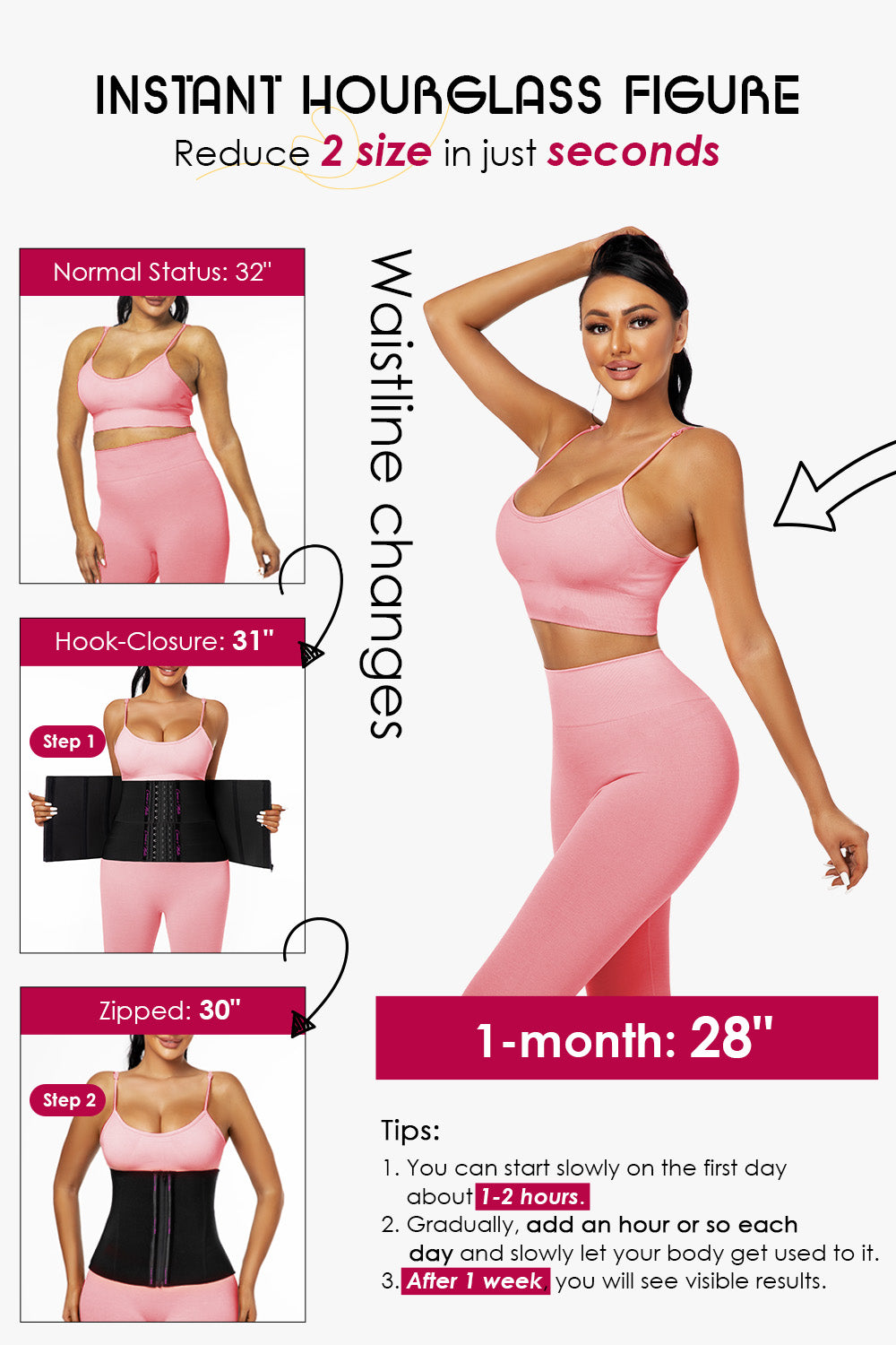 Instant Hourglass Figure - Banner