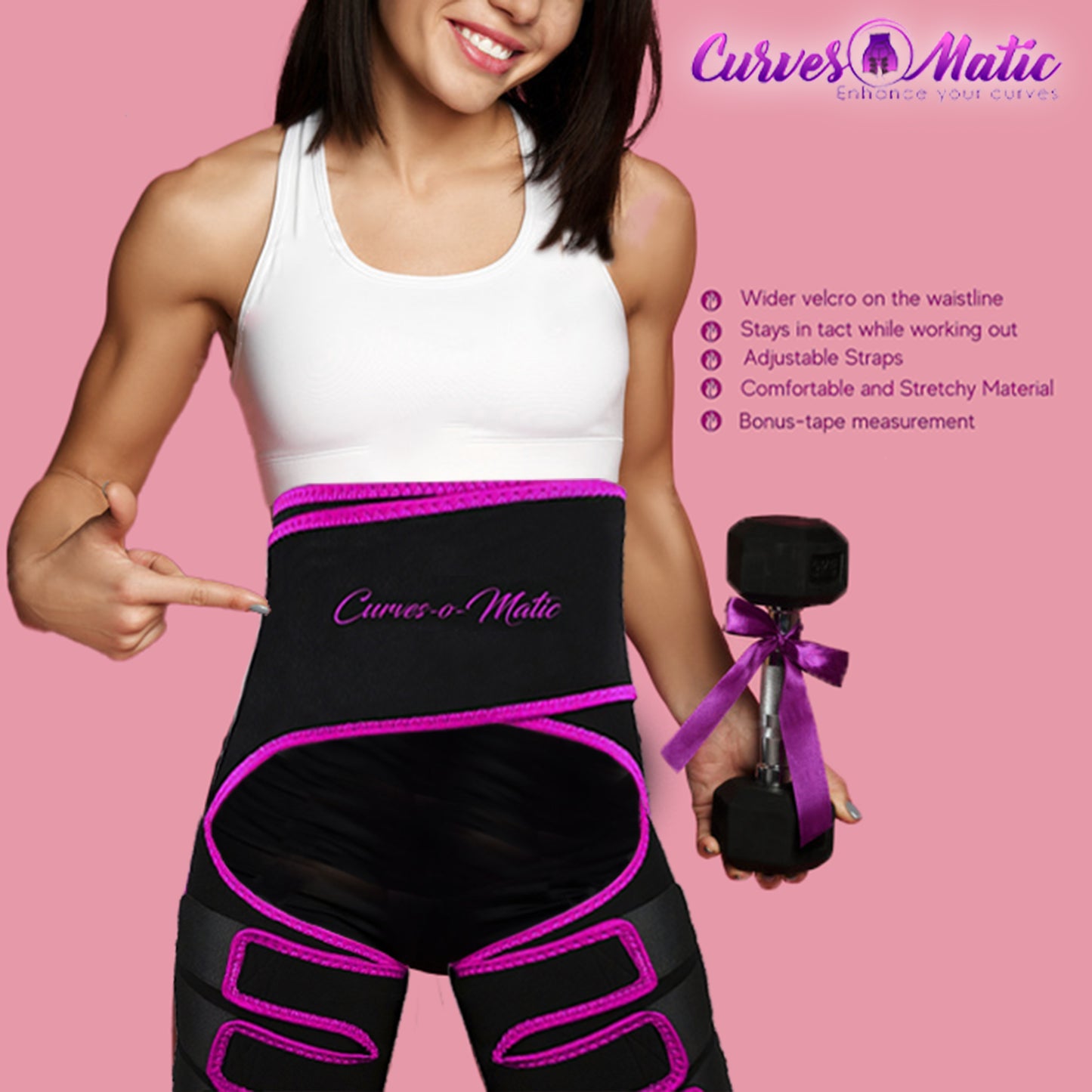 Our Ultimate Women's 3-in-1  Waist Trainer!